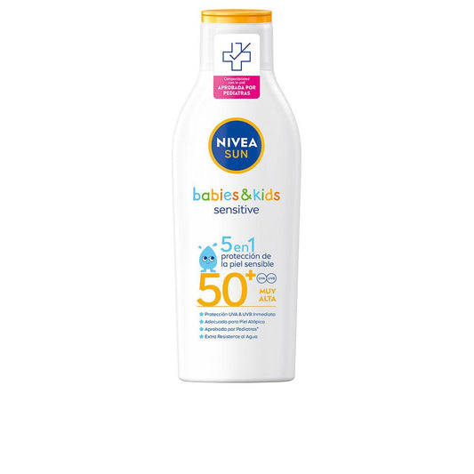 Nivea Nivea Sun Sun Milk Sensitive For Kids UVA Waterproof