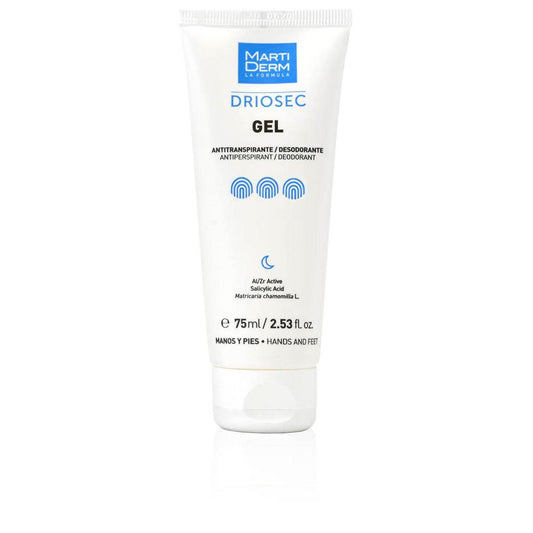 Martiderm Driosec Antiperspirant Gel For Hands And Feet Effective Sweat Management