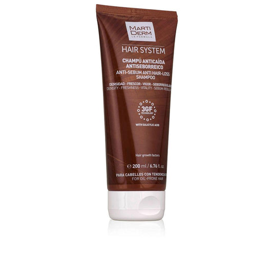 Martiderm Hair System Shampoo Anti Seborrheic Hair Loss Fresh And Vital