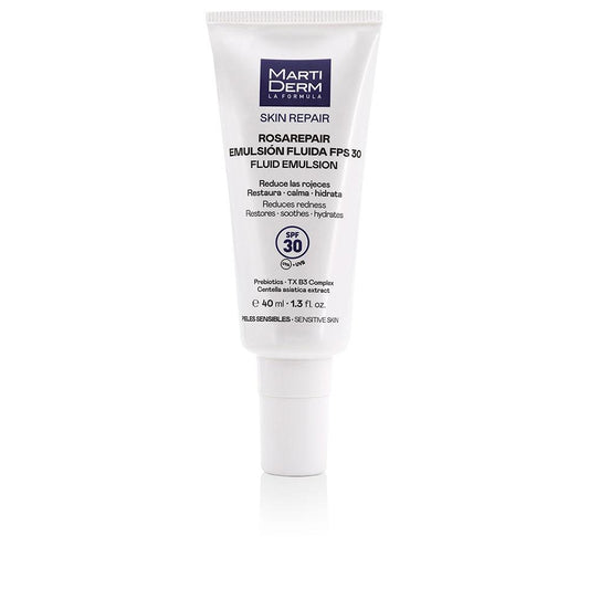 Martiderm Skin Repair Fluid Emulsion Effective Redness Relief Daily