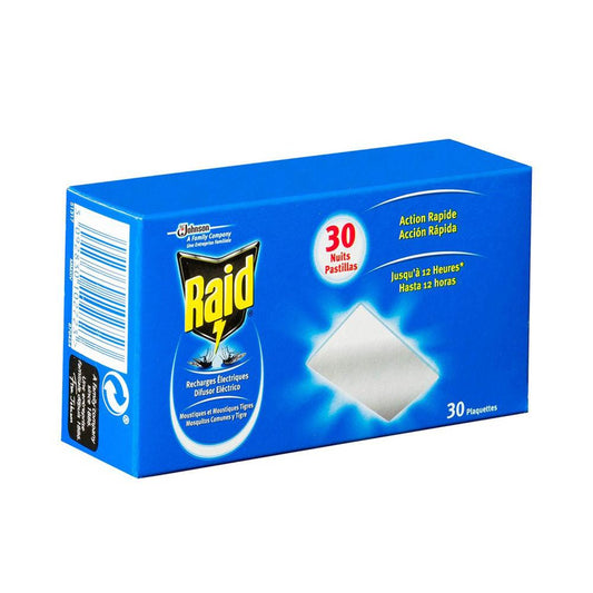 Raid Proteccion Antimosquitos Replacement Tablet Effective Mosquito Protection