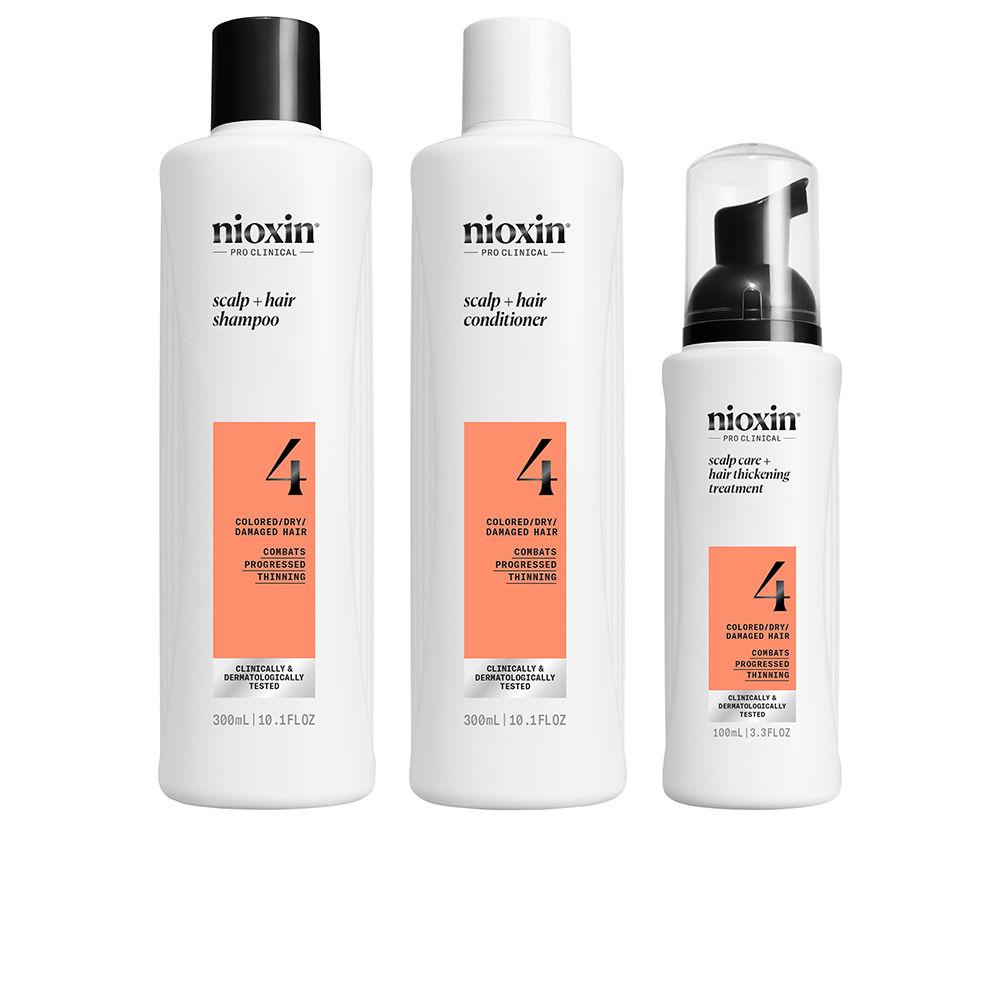 Nioxin 3D Care System Hair Treatment Kit For Color Treated And Thinning Hair Thicker Fuller Hair