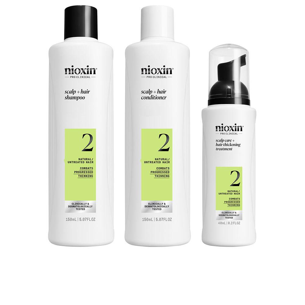 Nioxin 3D Care System Hair Treatment Kit For Natural Thinning Hair Thicker Fuller Hair Now