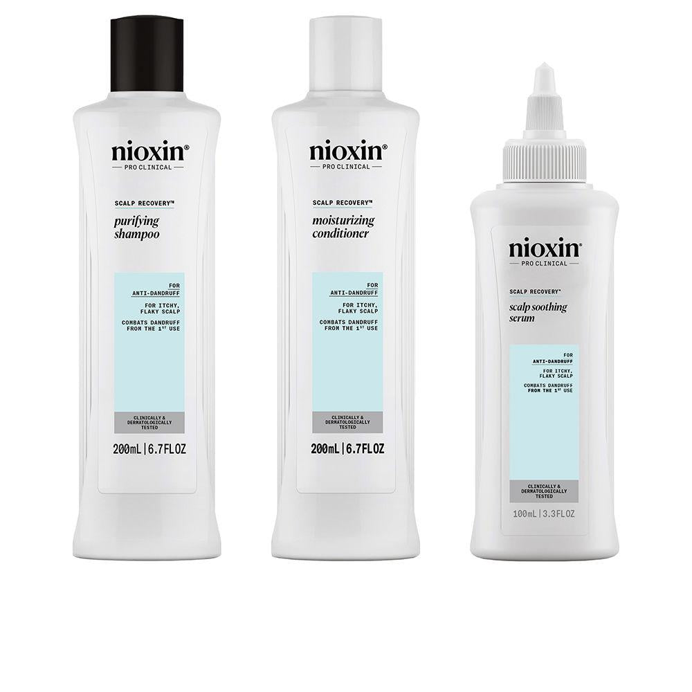 Nioxin Scalp Recovery Anti Dandruff Kit Thicker Fuller Healthier Hair