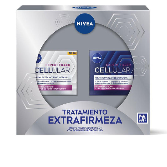 Nivea Cellular Filler Set Day And Night Cream 24 Hour Filling Effect