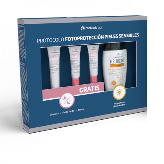 Heliocare Heliocare 360º Sunscreen Pack For Sensitive Skin Advanced Mineral Protection