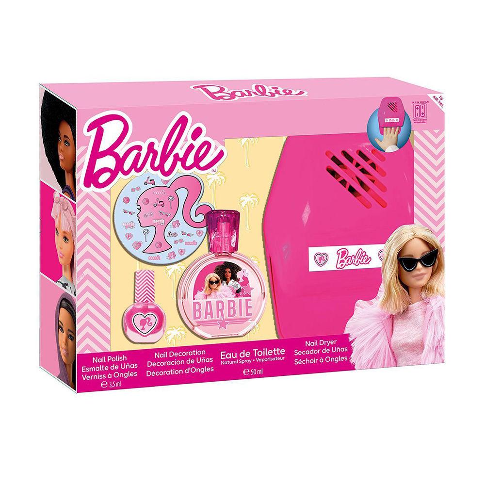 Cartoon Barbie Perfume Eau De Toilette And Manicure Kit Citrus Floral Magic