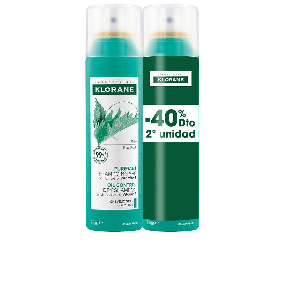 Klorane Ortie Dioïque Dry Shampoo For Oily Hair Oil Control 48 Hours