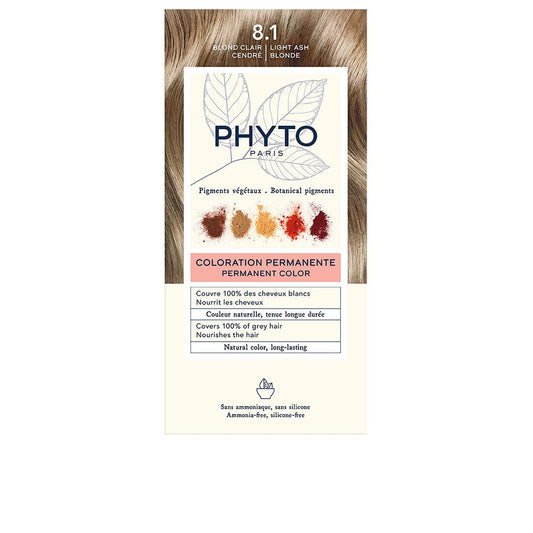 Phyto Phytocolor – cremă, 4 buc. – 8.1-Light Cendre Blonde 4 buc.