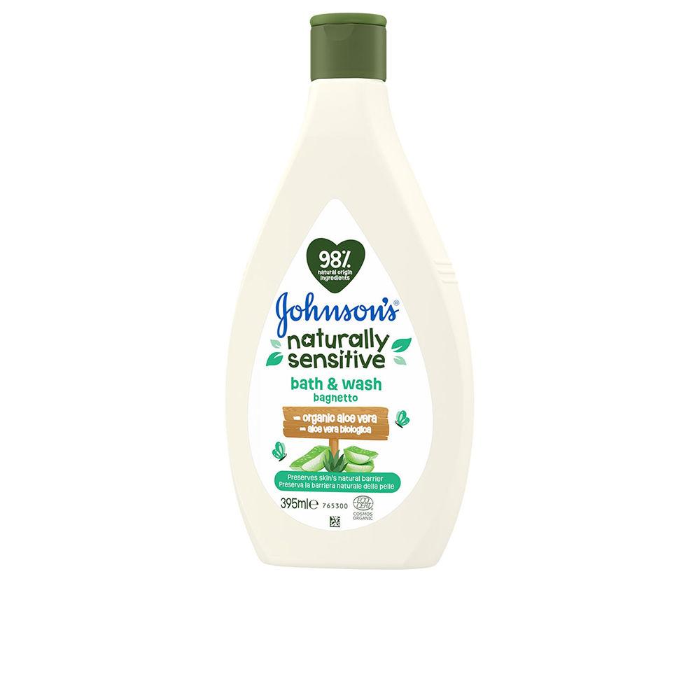 Johnson's Baby Baby Bio Naturally Sensitive Aloe Vera Bath Gel Gentle Hypoallergenic Care
