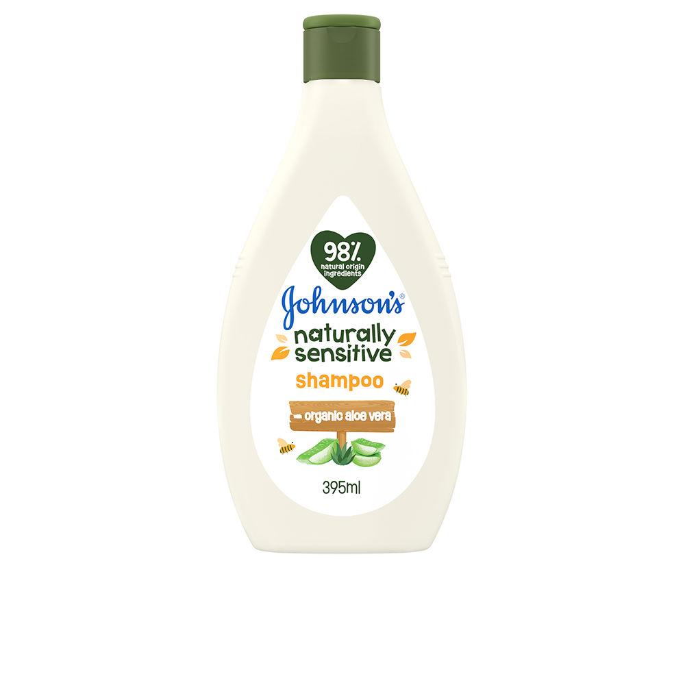 Johnson's Baby Baby Bio Naturally Sensitive Aloe Vera Shampoo Gentle Care For Babies