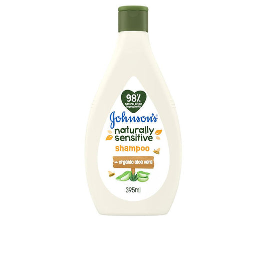 Johnson's Baby Baby Bio Naturally Sensitive Aloe Vera Shampoo Gentle Care For Babies