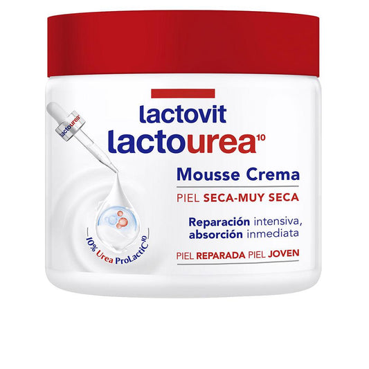 Lactovit Lacto-Urea Mousse Cream For Face And Body Deep Repair And Hydration