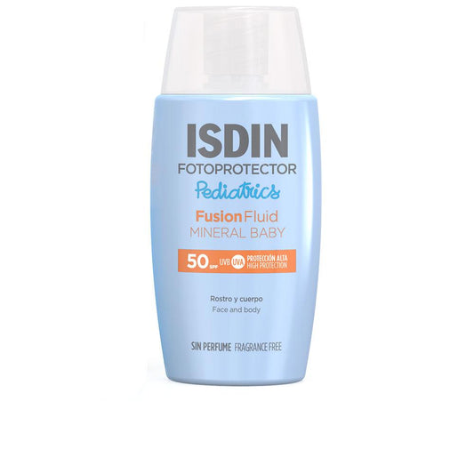 Isdin Fotoprotectores Isdin Baby Fluid Mineral Sunscreen Gentle Protection