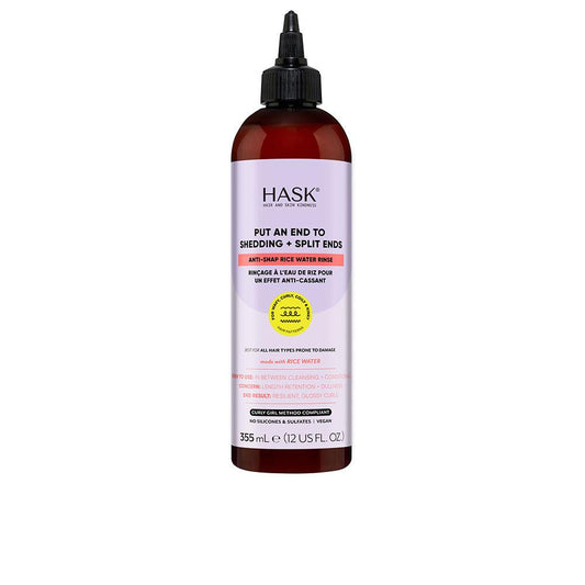 Hask Texture Anti Hair Loss Treatment With Rice Water Stronger And Shinier Hair
