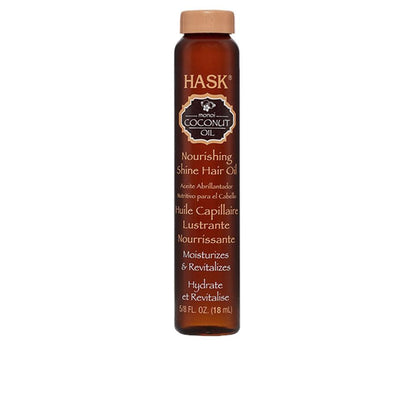 Hask Monoi Coconut Oil Nourishing Hair Oil Silky Shiny Healthy Hair