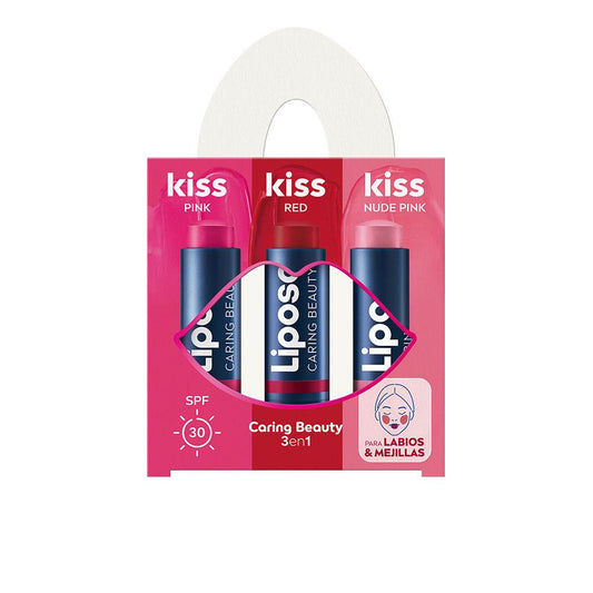 Liposan Kiss Kiss Kiss Lip And Cheek Cosmetic 24 Hour Hydration