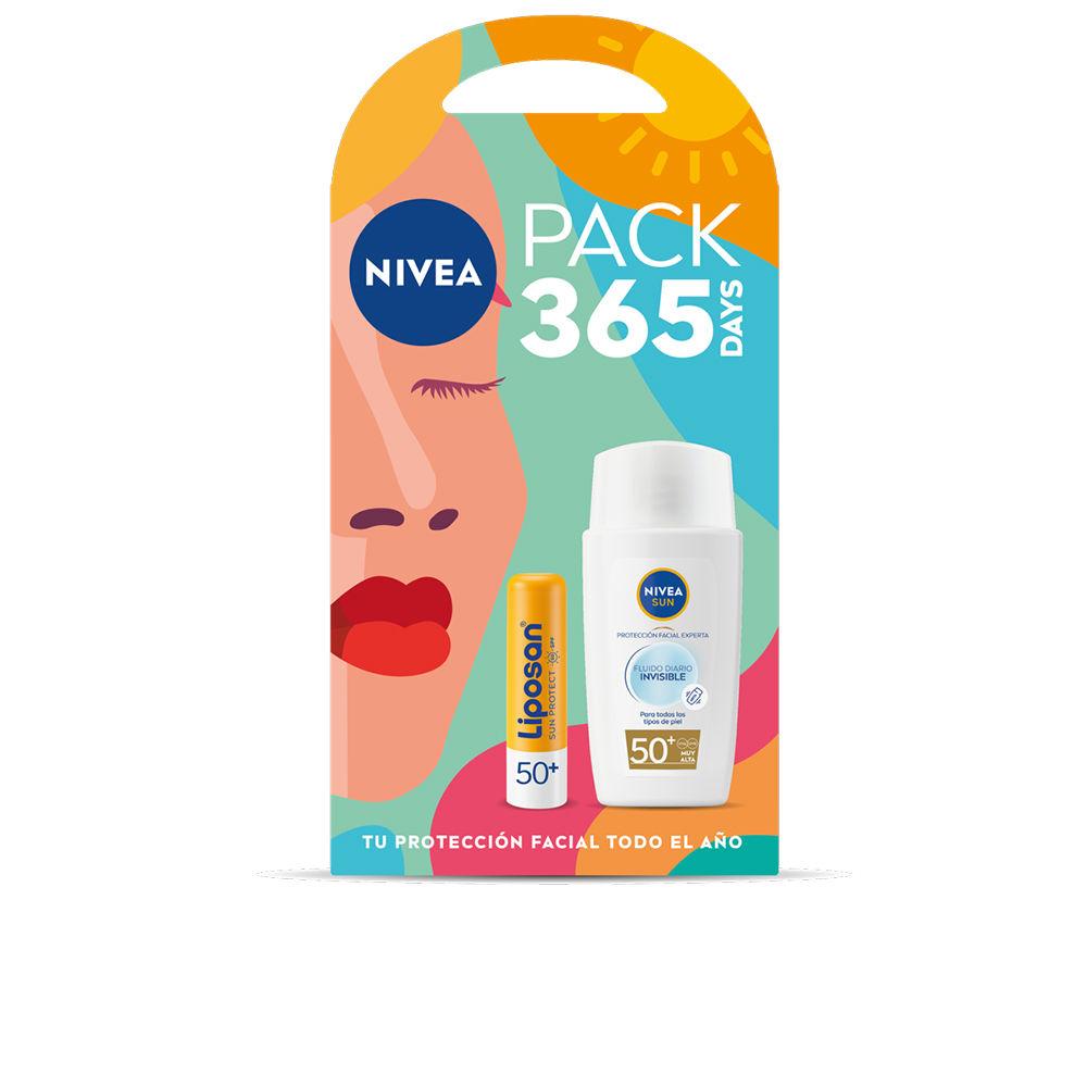 Nivea Sun Sunscreen Pack For Face And Lips Ultra Light Formula