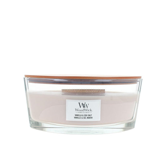 Woodwick Vela – lumânare, 453,6 g – Vanilla &