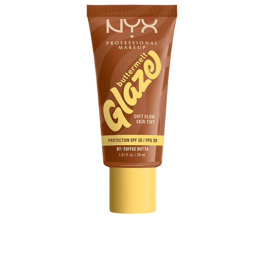 Nyx Professional Make Up Buttermelt Glaze Sunscreen Tint SPF 30 Radiant And Protected