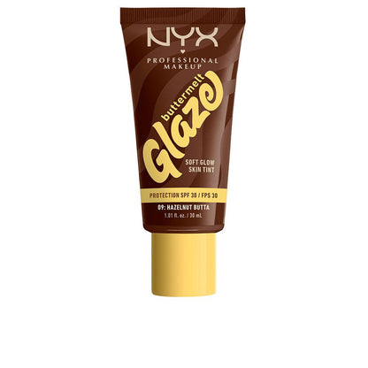 Nyx Professional Make Up Buttermelt Glaze Sunscreen Tint SPF 30 Radiant And Protected