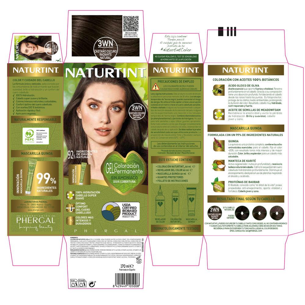 Naturtint Coloración Ammonia Free Hair Dye Vibrant Gray Coverage