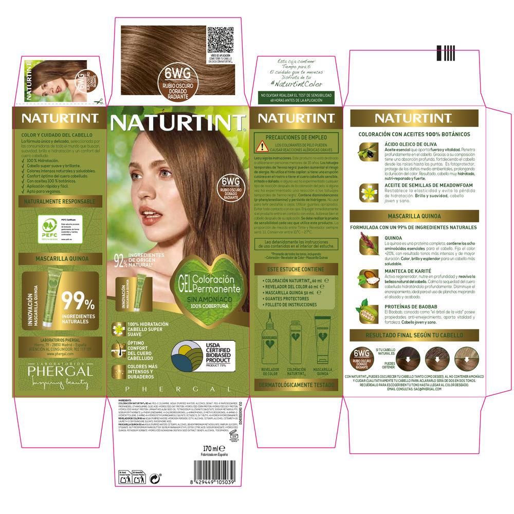 Naturtint Coloración Ammonia Free Hair Dye Vibrant Gray Coverage