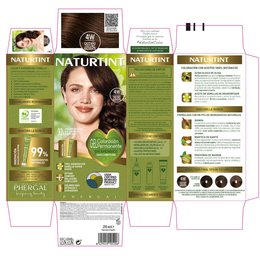 Naturtint Coloración Ammonia Free Hair Dye Vibrant Gray Coverage