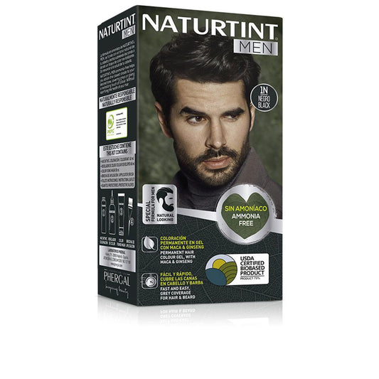 Naturtint Men – vopsea de păr, 1 buc. – 1Nblack 1 buc.