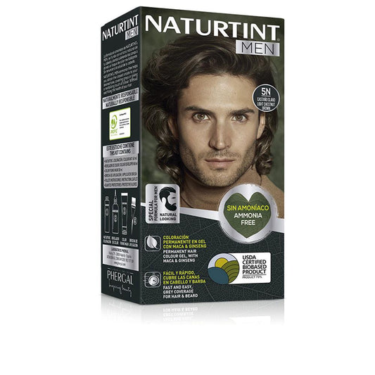Naturtint Men – vopsea de păr, 1 buc. – 5N light brown 1 unit