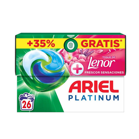 Ariel Platinum – produs de curățare, 26 cápsulas