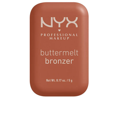 Nyx Professional Make Up Buttermelt Bronzer Powder All Day Radiant Glow