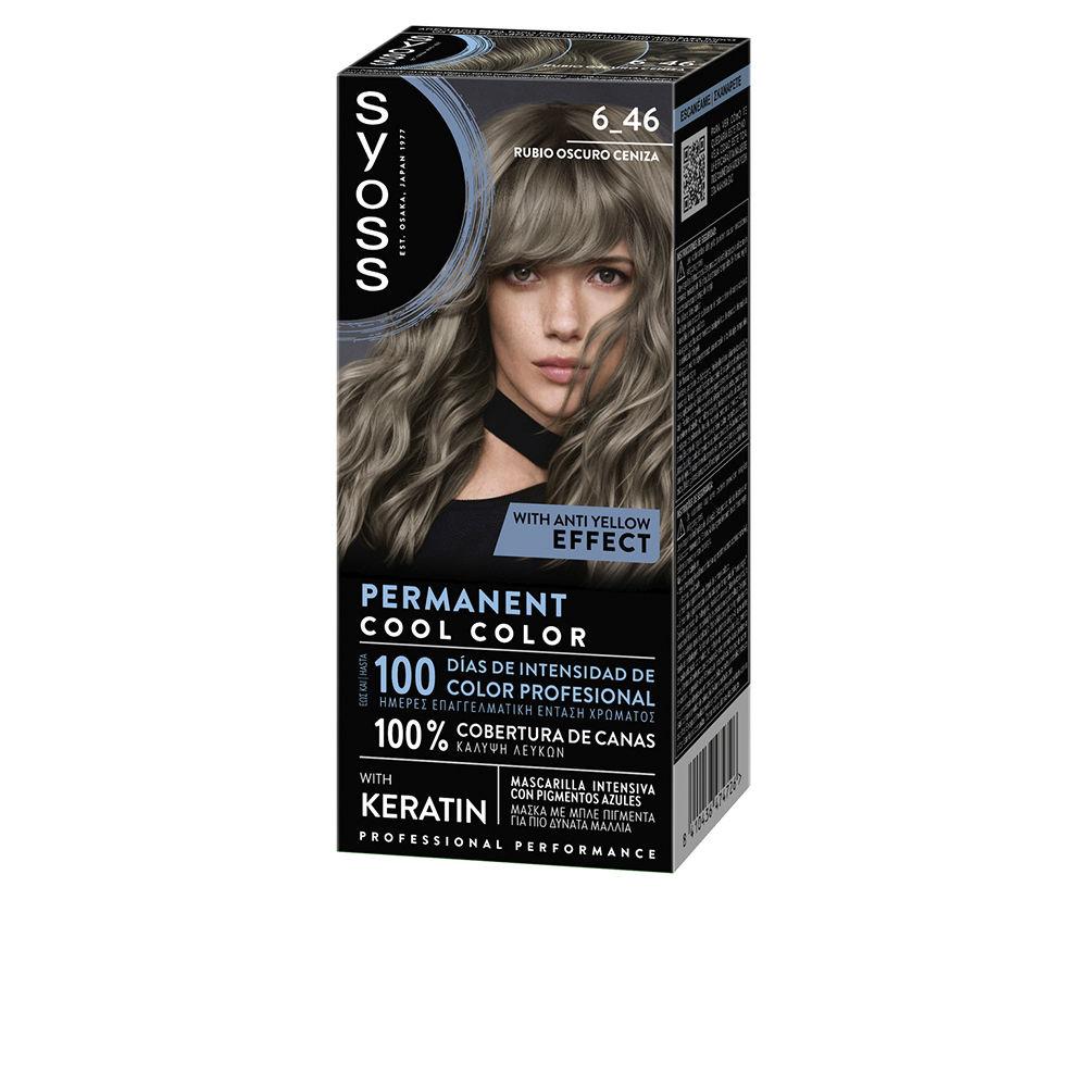 Syoss Permanent Cool Color – vopsea de păr, 1 buc. – 6.46-Rub Osc Cen 1 buc.