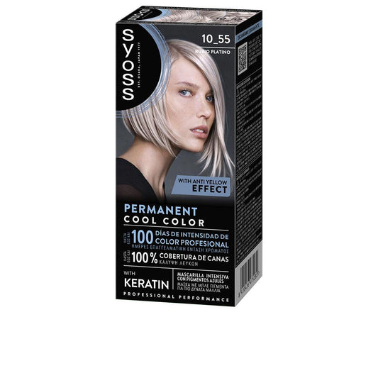 Syoss Permanent Color – vopsea de păr, 1 buc. – 10.55-Rubio Platino 1 buc.