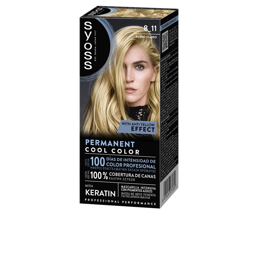 Syoss Permanent Color – vopsea de păr, 1 buc. – 8.11-Rubio Claro 1 buc.