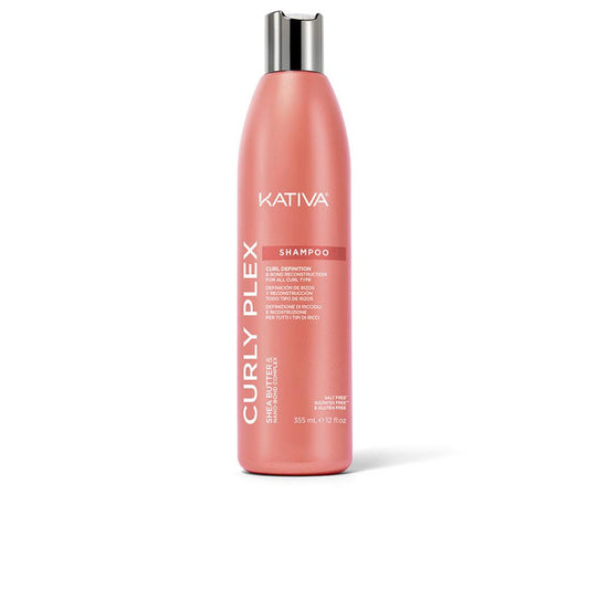 Kativa Curly Plex – șampon, 355 ml
