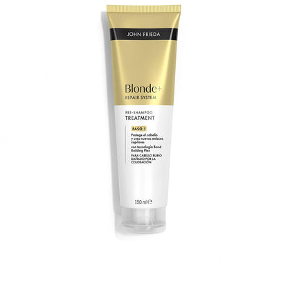John Frieda Blonde+ Repair System Pre Shampoo Hair Treatment Stronger Hair Now