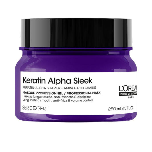 L'Oréal Professionnel Paris Keratin Alpha Sleek – mască pentru păr, 250 ml