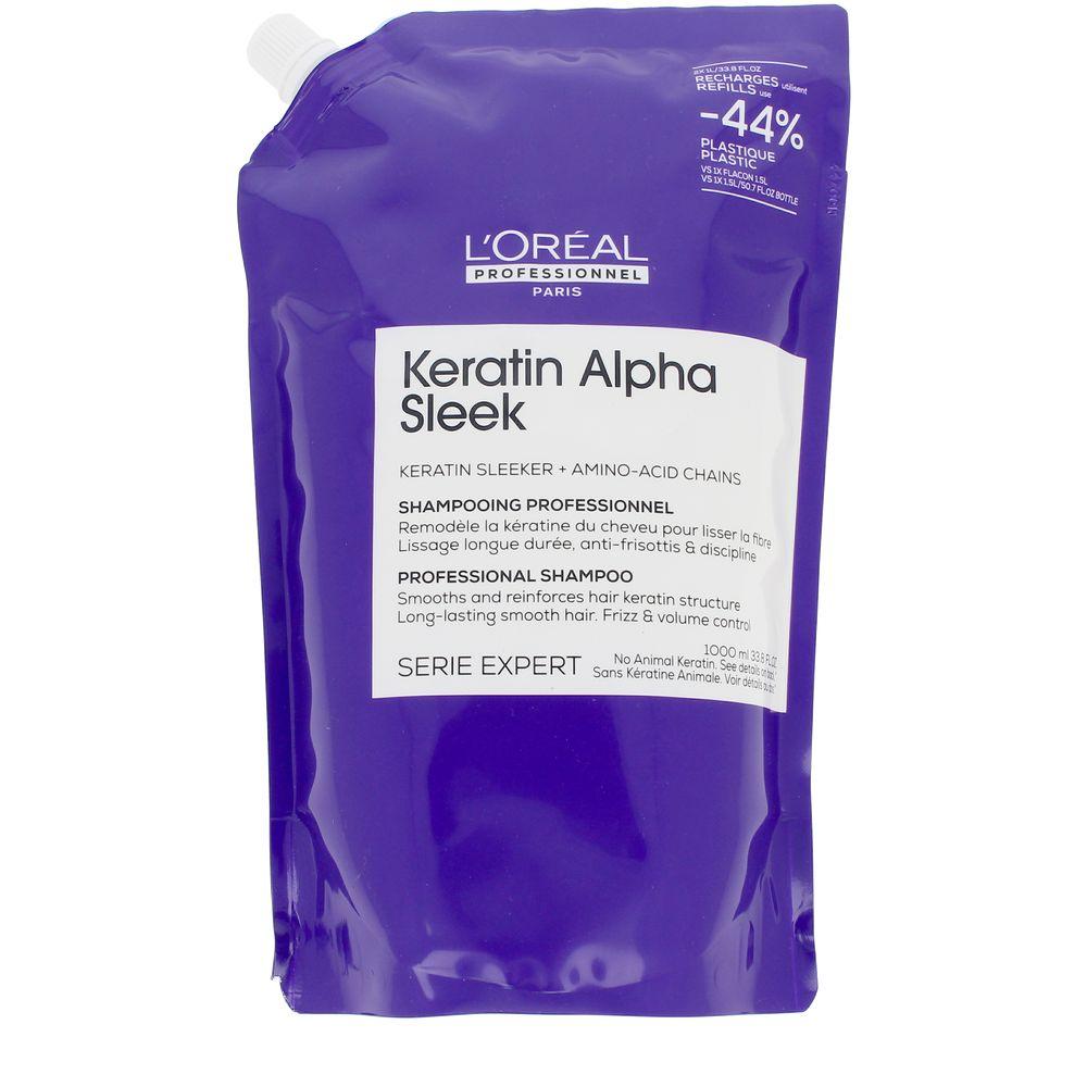 L'Oréal Professionnel Paris Keratin Alpha Sleek – șampon, 1000 ml
