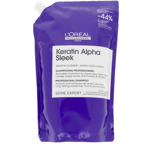 L'Oréal Professionnel Paris Keratin Alpha Sleek – șampon, 1000 ml