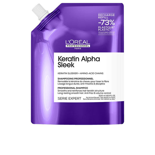 L'Oréal Professionnel Paris Keratin Alpha Sleek – șampon, 500 ml