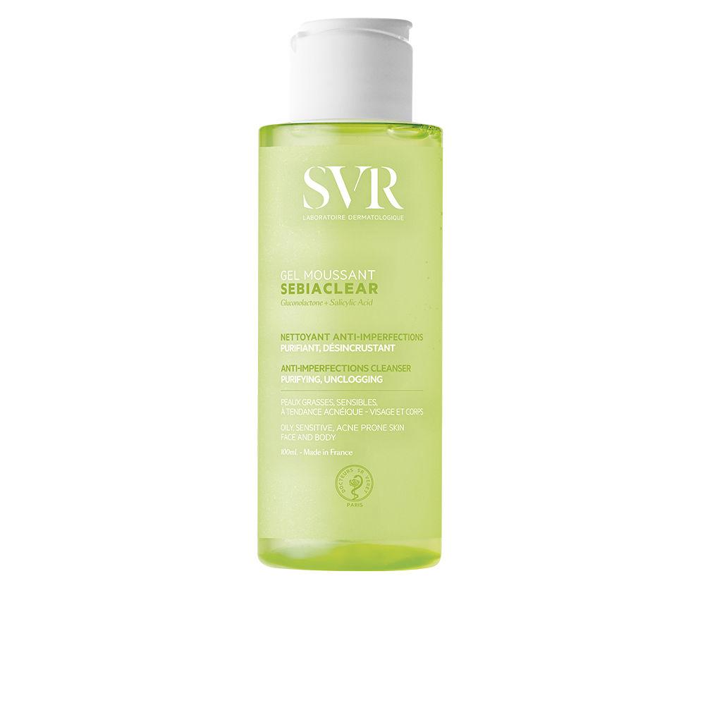 Svr Laboratoire Dermatologique Sebiaclear Foaming Cleansing Gel Purifies And Balances