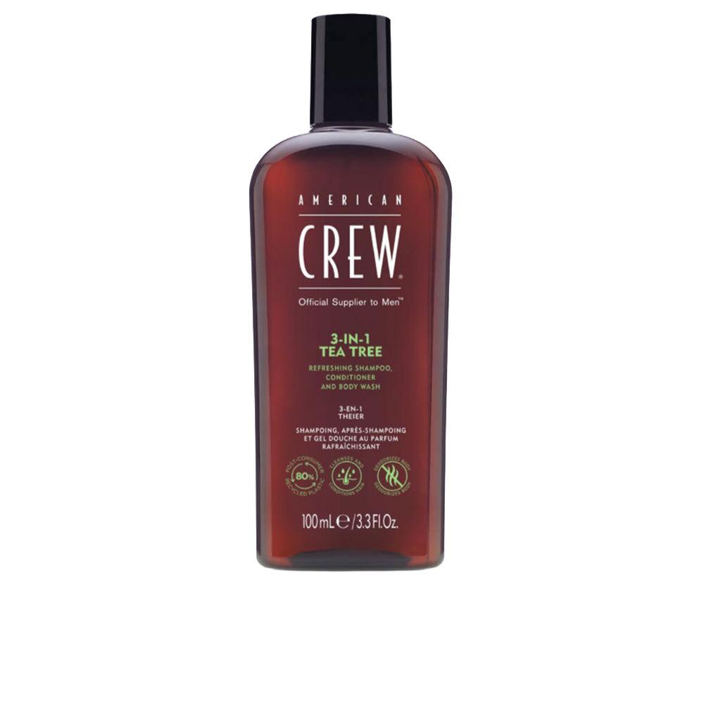 American Crew Crew Hair & Body Care 3 In 1 – șampon, 100 ml
