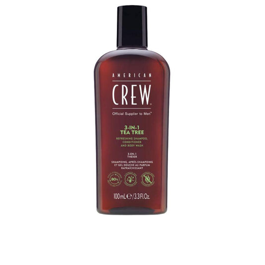 American Crew Crew Hair & Body Care 3 In 1 – șampon, 100 ml