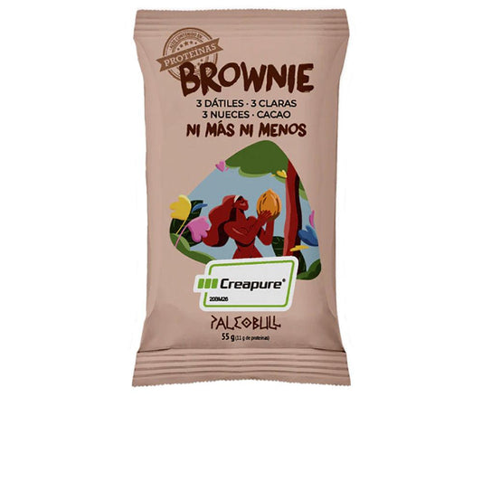 Paleobull Barrita Energética – baton energizant, 55 g – brownie 55 g