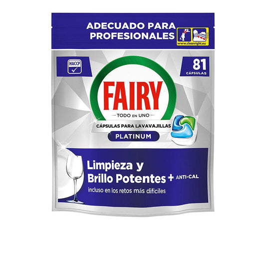 Fairy Professional Platinum – detergent, 81 cápsulas