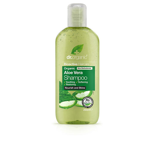 Dr Organic Aloe Vera Dr Organic Shampoo For Healthy Shiny Hair