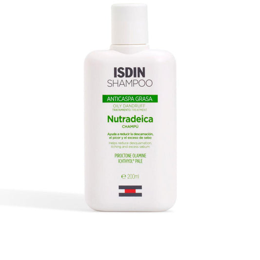 Isdin Nutradeica Oily Anti Dandruff Shampoo Hydrated Shiny Hair