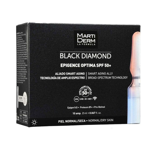 Martiderm Black Diamond Facial Ampoules Anti Aging Sun Shield