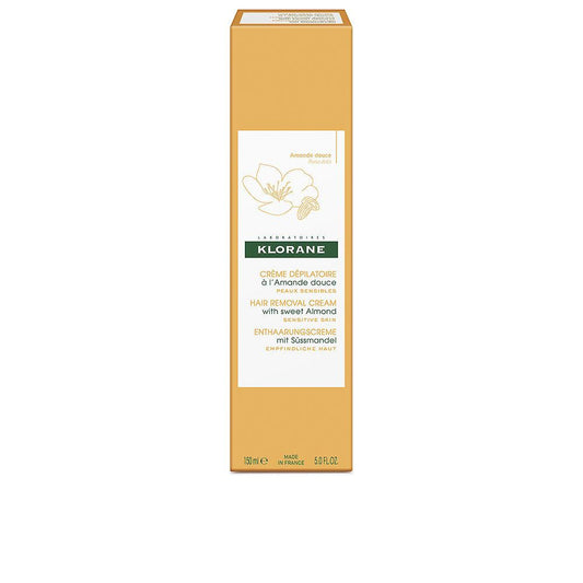 Klorane A La Almendra Dulce Depilatory Cream Silky Skin In Moments